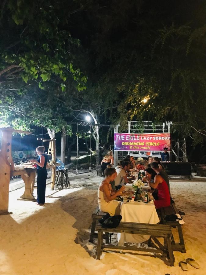 The Exile Sunset Bar & Bungalow Gili Trawangan Eksteriør billede
